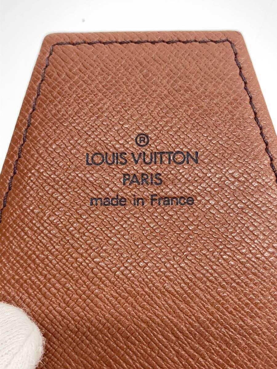 LOUIS VUITTON◆エテュイ・シガレット_モノグラム・キャンバス_BRW/レザー/BRW/モノグラム/メンズ/ルイヴィトン_画像3