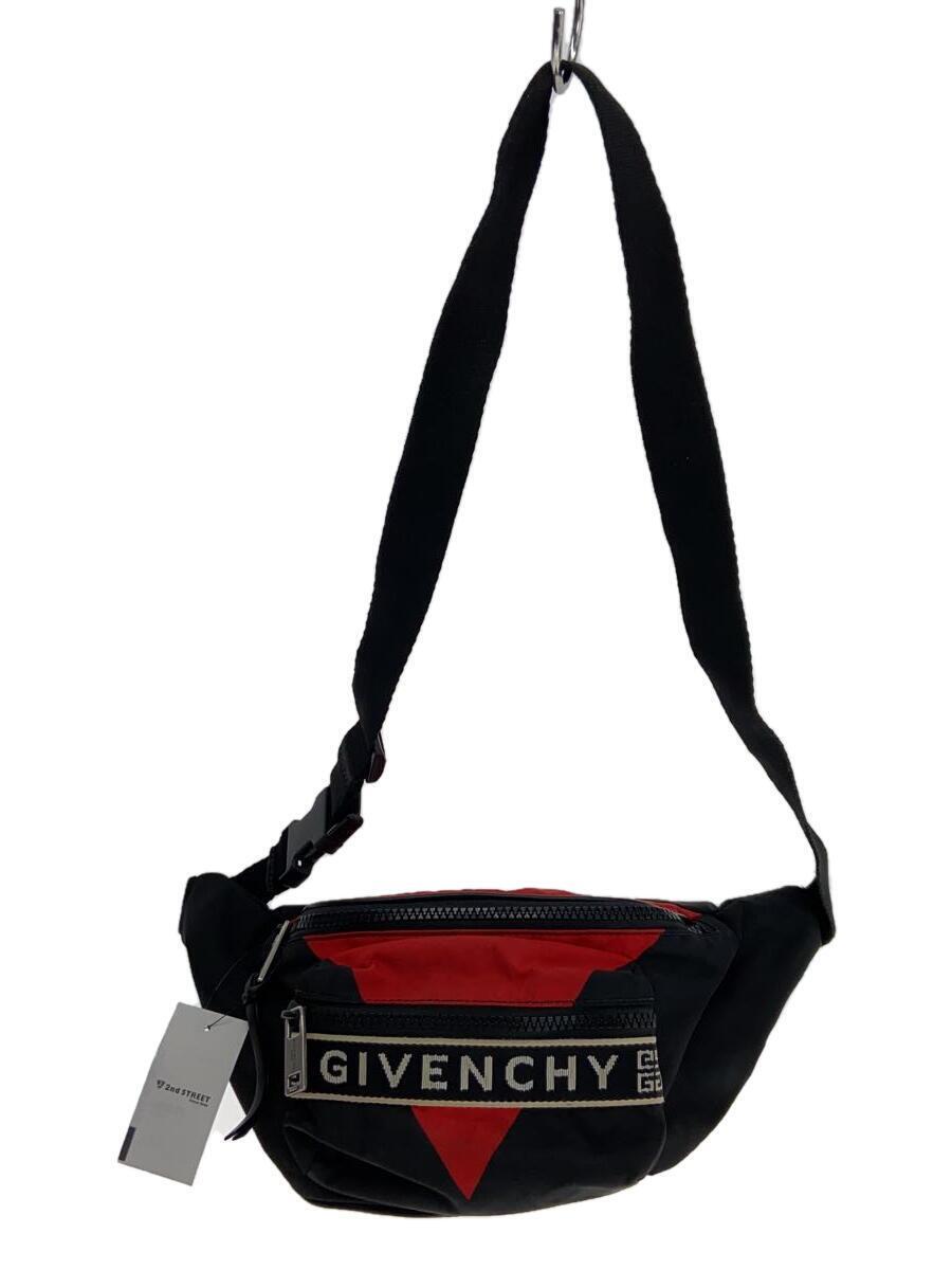 GIVENCHY◆ウエストバッグ/ナイロン/ブラック_画像1