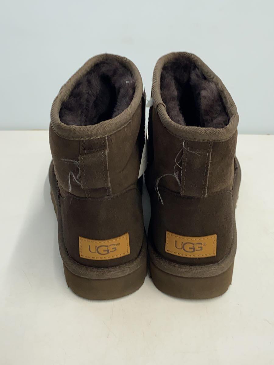 UGG australia◆ショートブーツ/24cm/BRW/ムートンブーツ_画像6