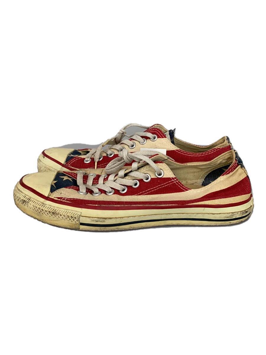 CONVERSE◆90S/USA製/アメリカ国旗/ローカットスニーカー/US9_画像1