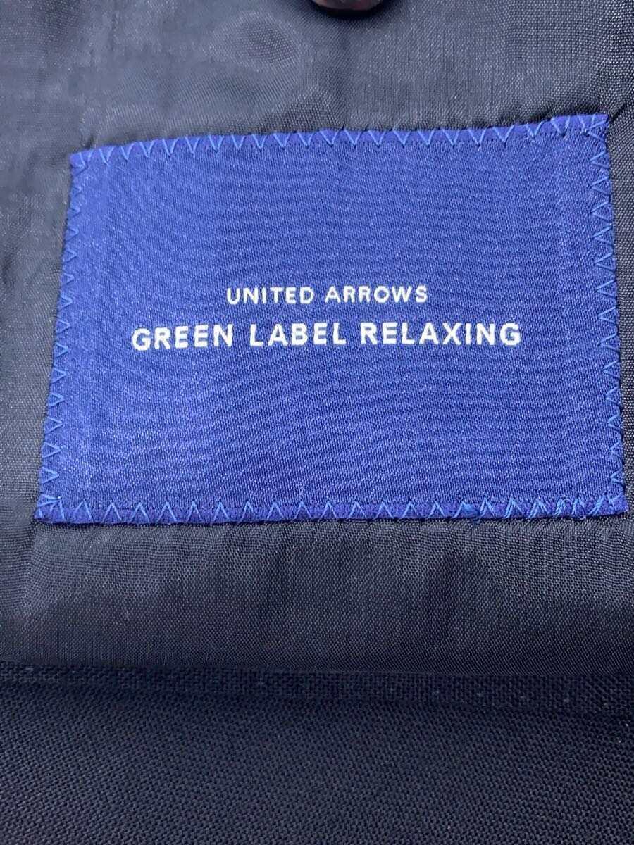 UNITED ARROWS green label relaxing◆セットアップ/46/ウール/BLK/無地/3121-161-1715/3124-161-1715_画像3