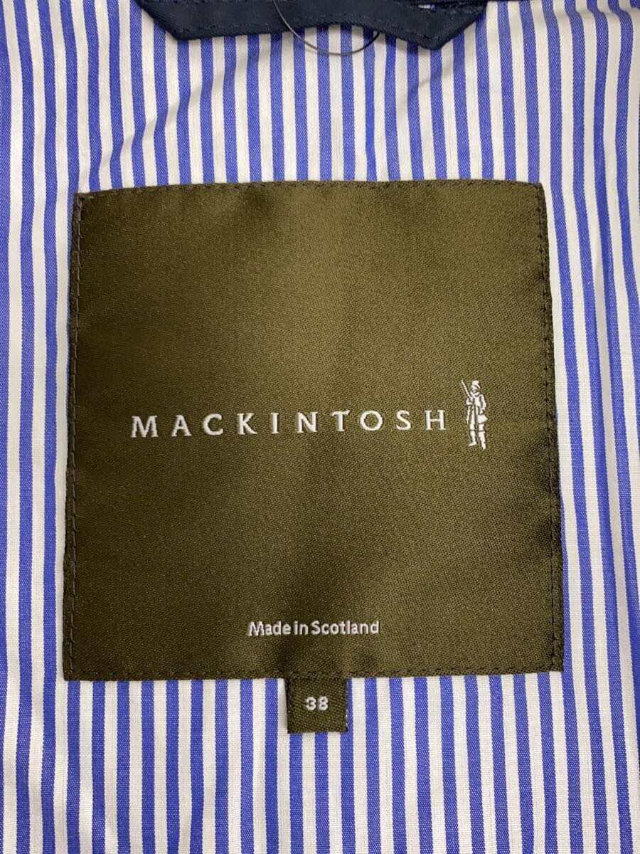 MACKINTOSH◆トレンチコート/38/コットン/NVY_画像3