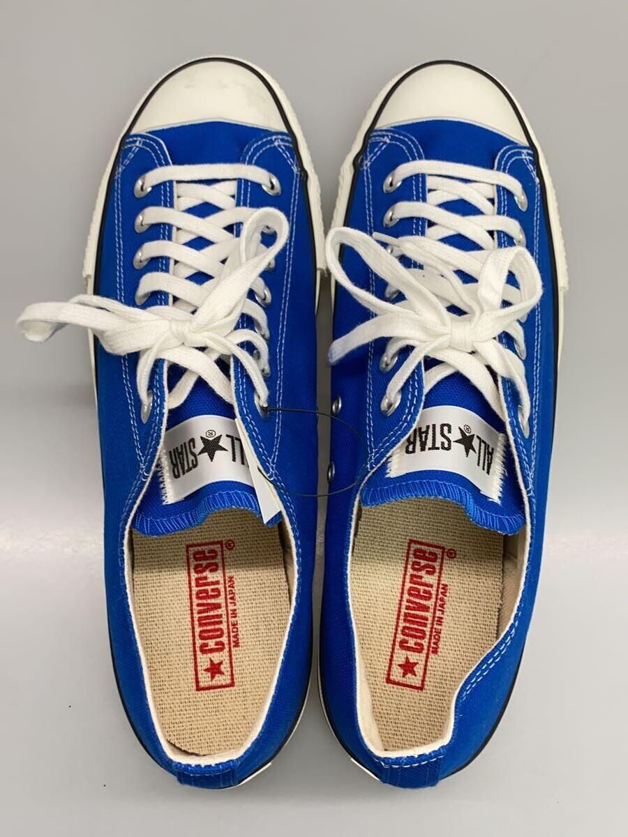 CONVERSE◆ローカットスニーカー/UK10.5/BLU_画像3