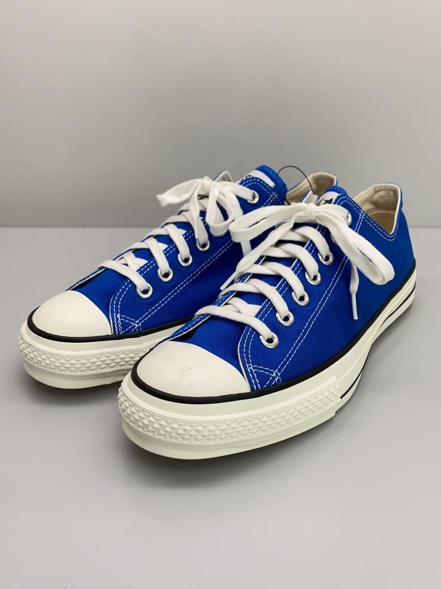 CONVERSE◆ローカットスニーカー/UK10.5/BLU_画像2