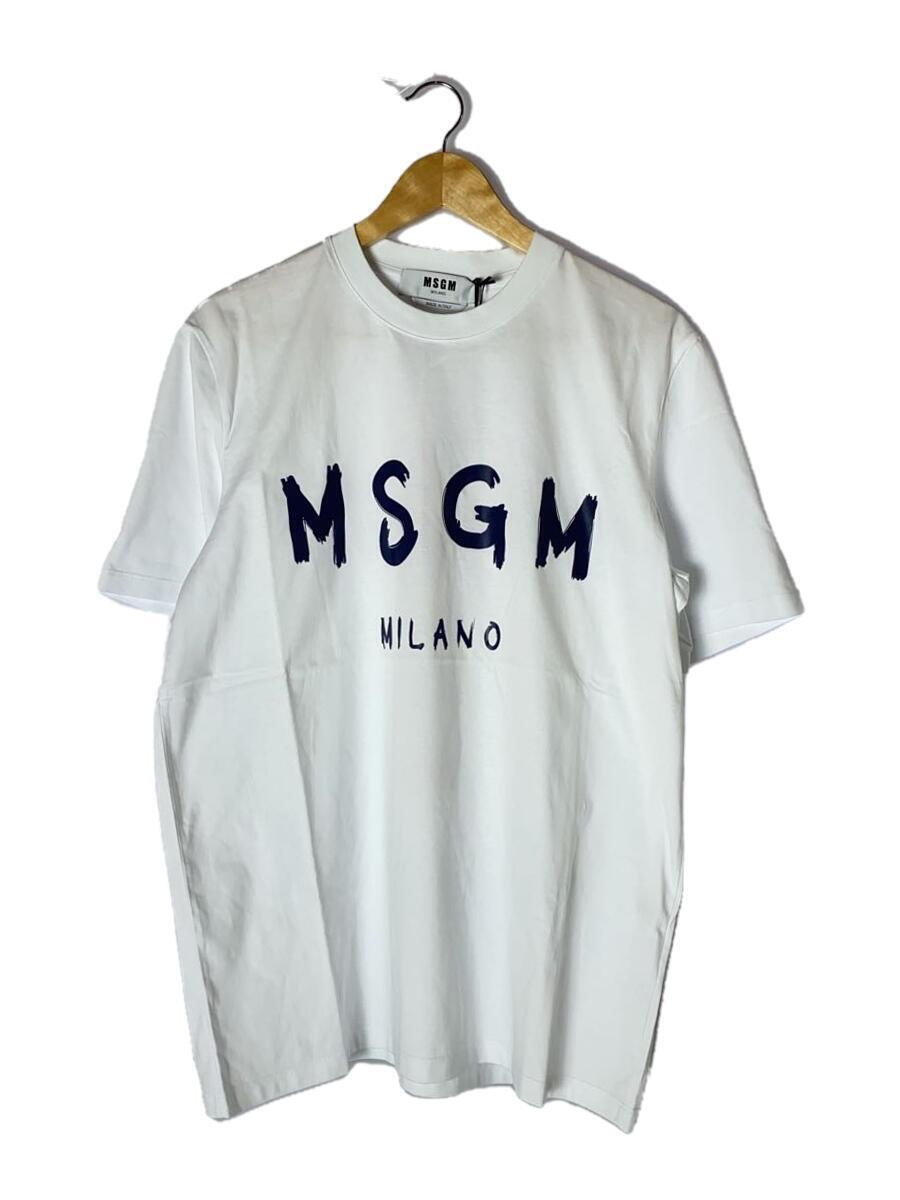 MSGM◆Tシャツ/S/コットン/WHT/2840MM97_画像1
