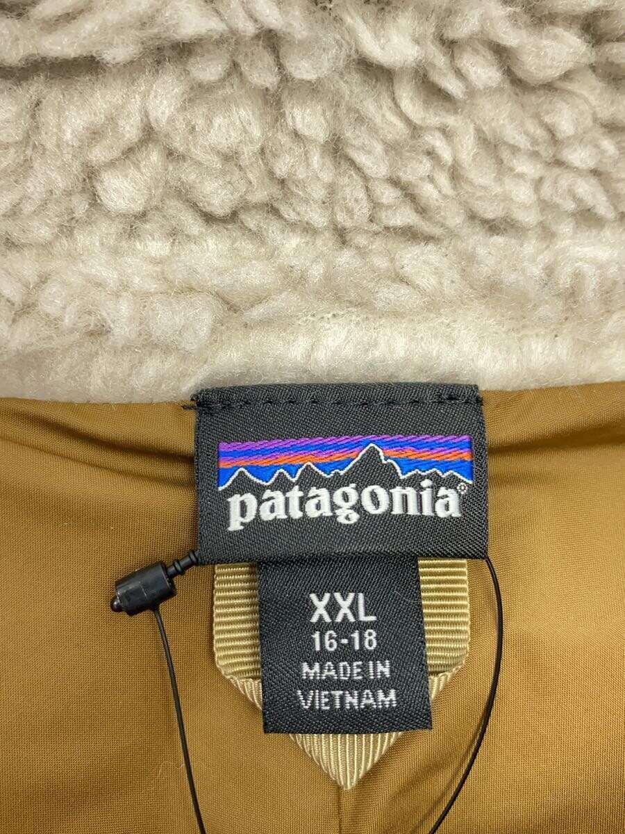 patagonia◆パタゴニア/65625FA22/16-18サイズ/フリースジャケット/XL/ポリエステル/ベージュ_画像3