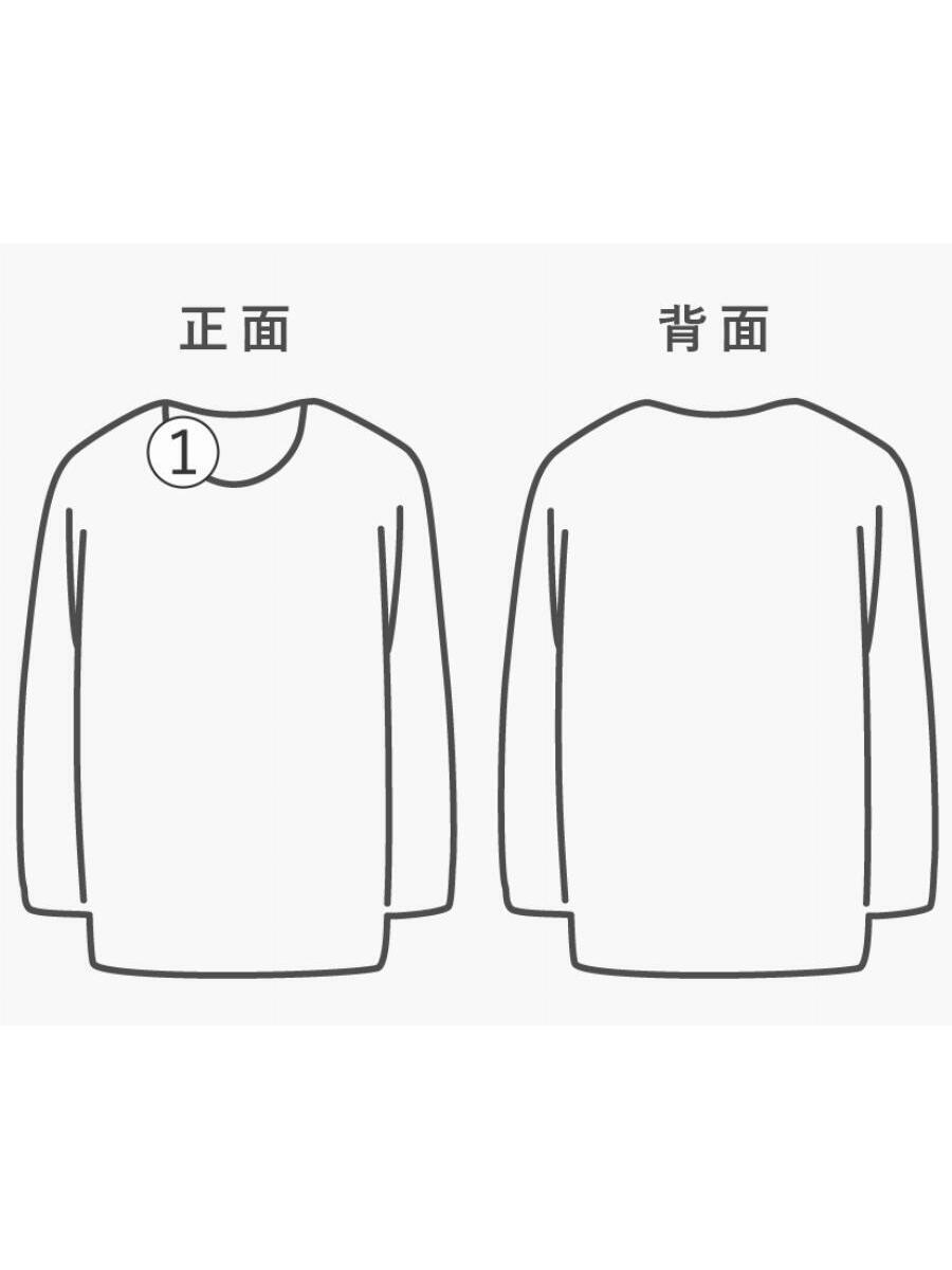 S.F.C (STRIPES FOR CREATIVE)◆長袖Tシャツ/L/コットン/BLU_画像7