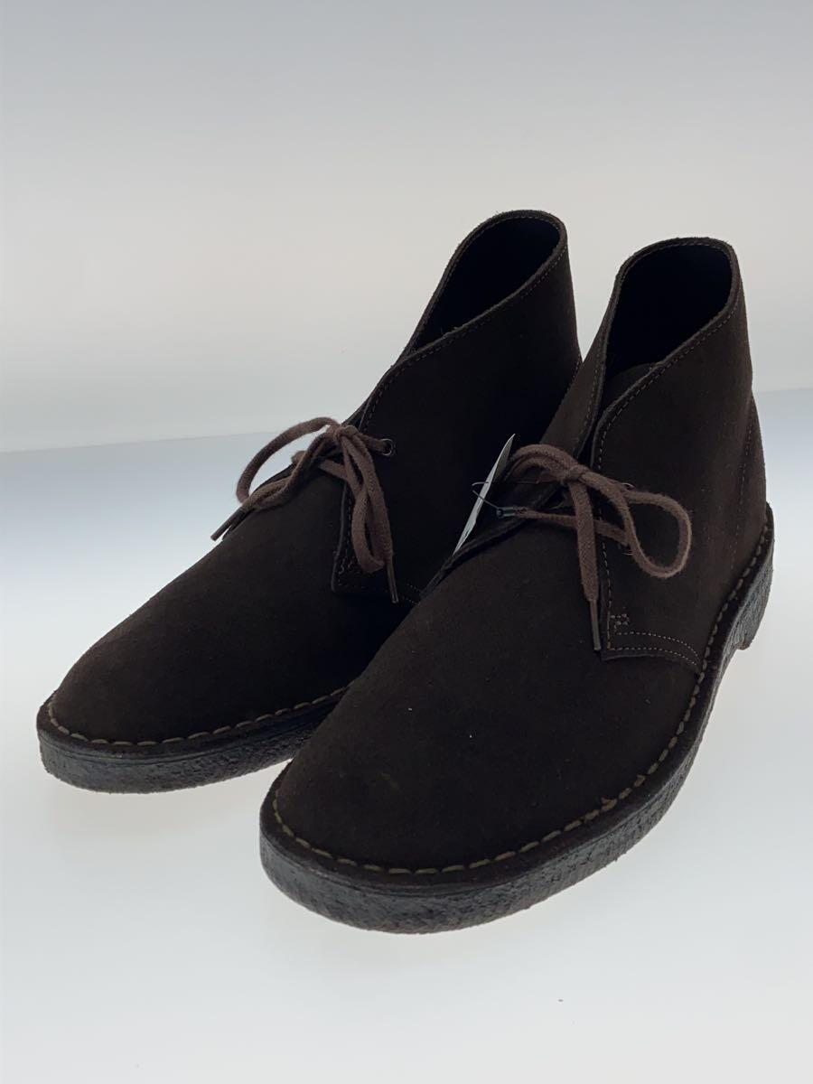 Clarks◆チャッカブーツ/26cm/BRW/26107879_画像2