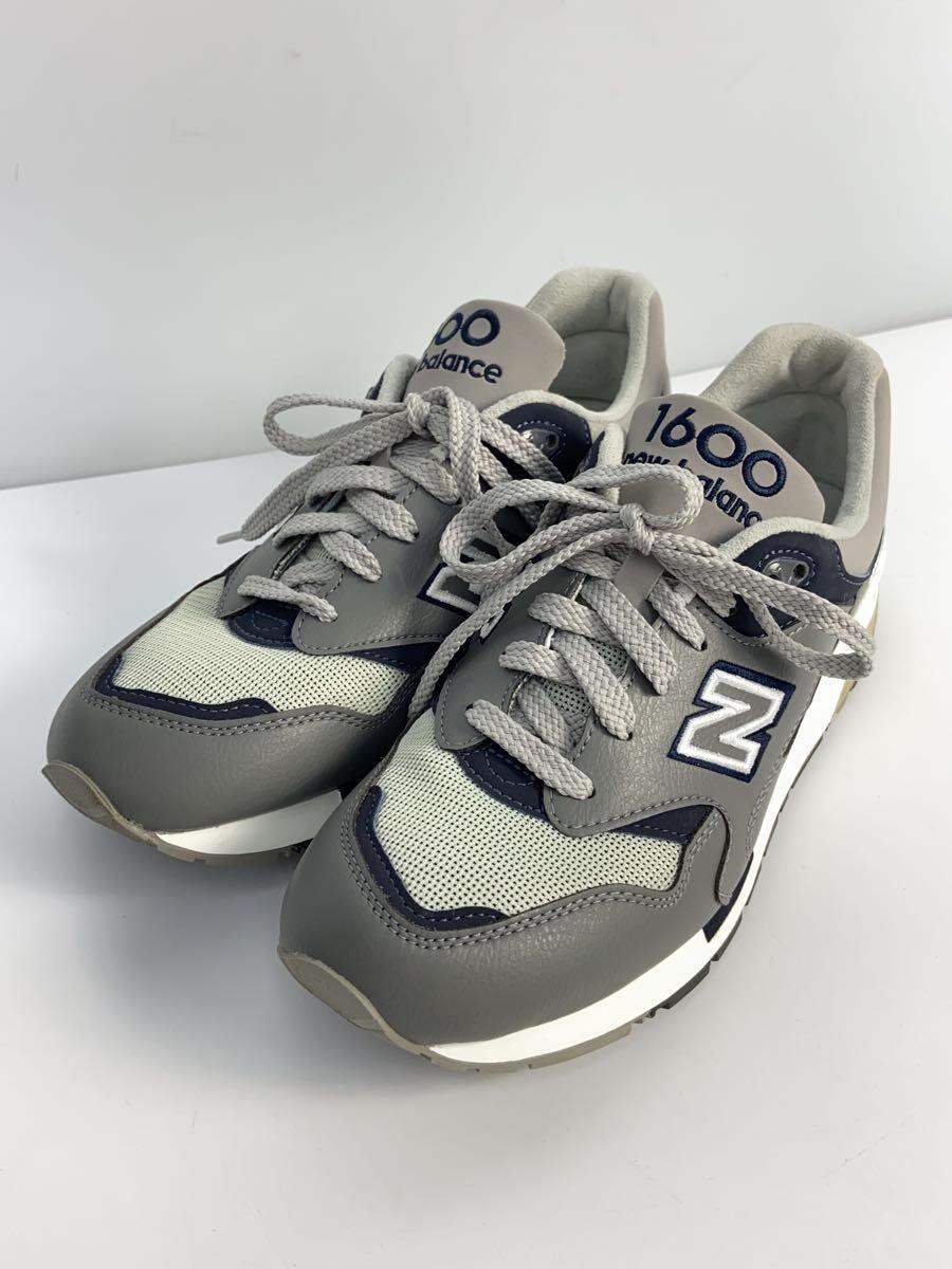 NEW BALANCE◆ハイカットスニーカー/26cm/GRY/レザー/CM1600LG_画像2