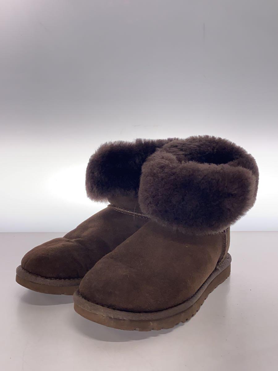 UGG australia◆ムートンブーツ/ブーツ/23cm/BRW_画像2