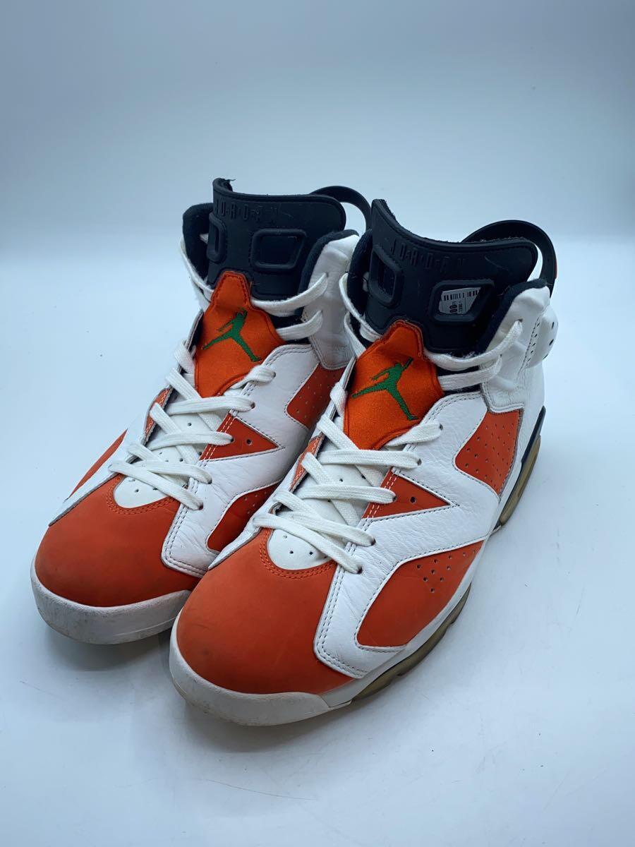 NIKE◆AIR JORDAN 6 RETRO/エアジョーダンレトロ/ホワイト/384664-145/30cm/WHTの画像2