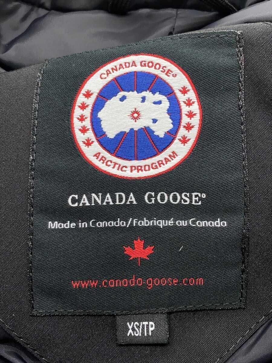 CANADA GOOSE◆マウンテンパーカ/XS/ポリエステル/BLK/68F8490/jasper parka_画像3