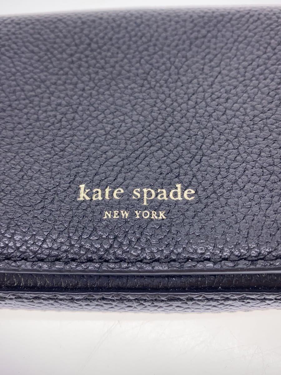 kate spade new york◆カードケース/レザー/BLK/レディース/PWRU7146_画像3