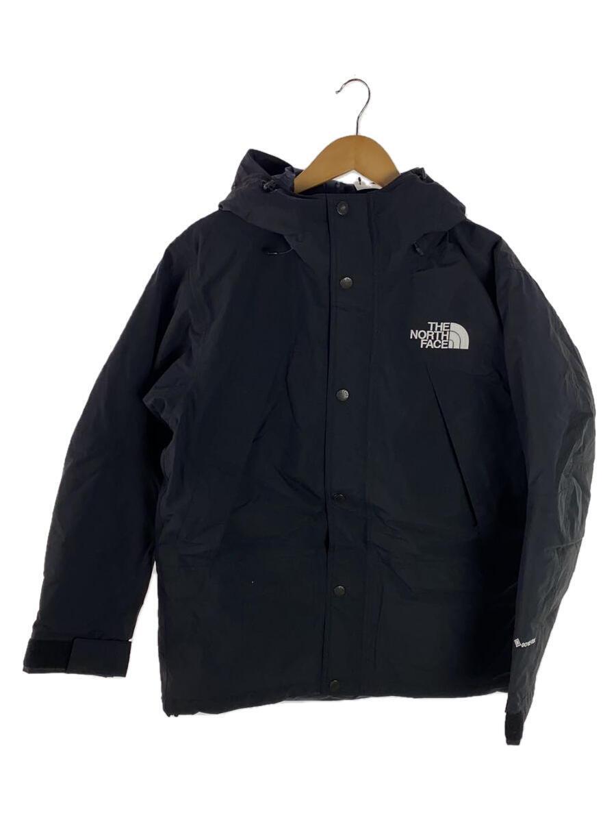 THE NORTH FACE◆MOUNTAIN DOWN JACKET_マウンテンダウンジャケット/M/ナイロン/BLK/ND92237_画像1