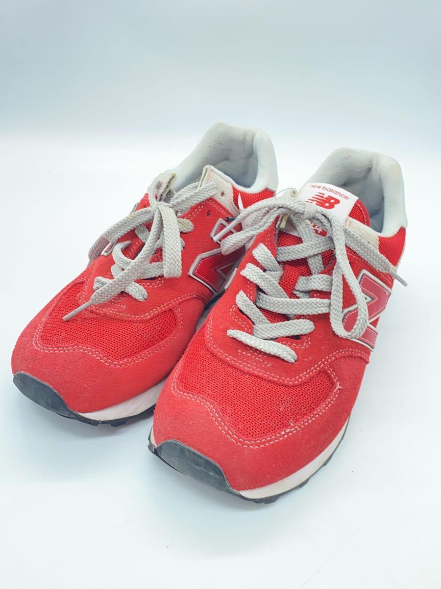 NEW BALANCE◆ニューバランス/ML574/25.5cm/RED_画像2