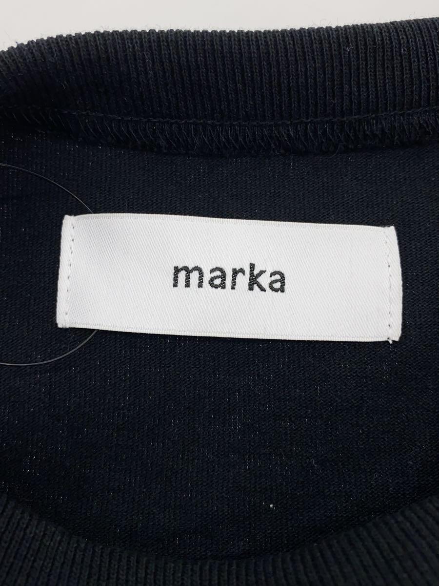 marka◆Tシャツ/1/コットン/BLK/M23A-14CS02B_画像3