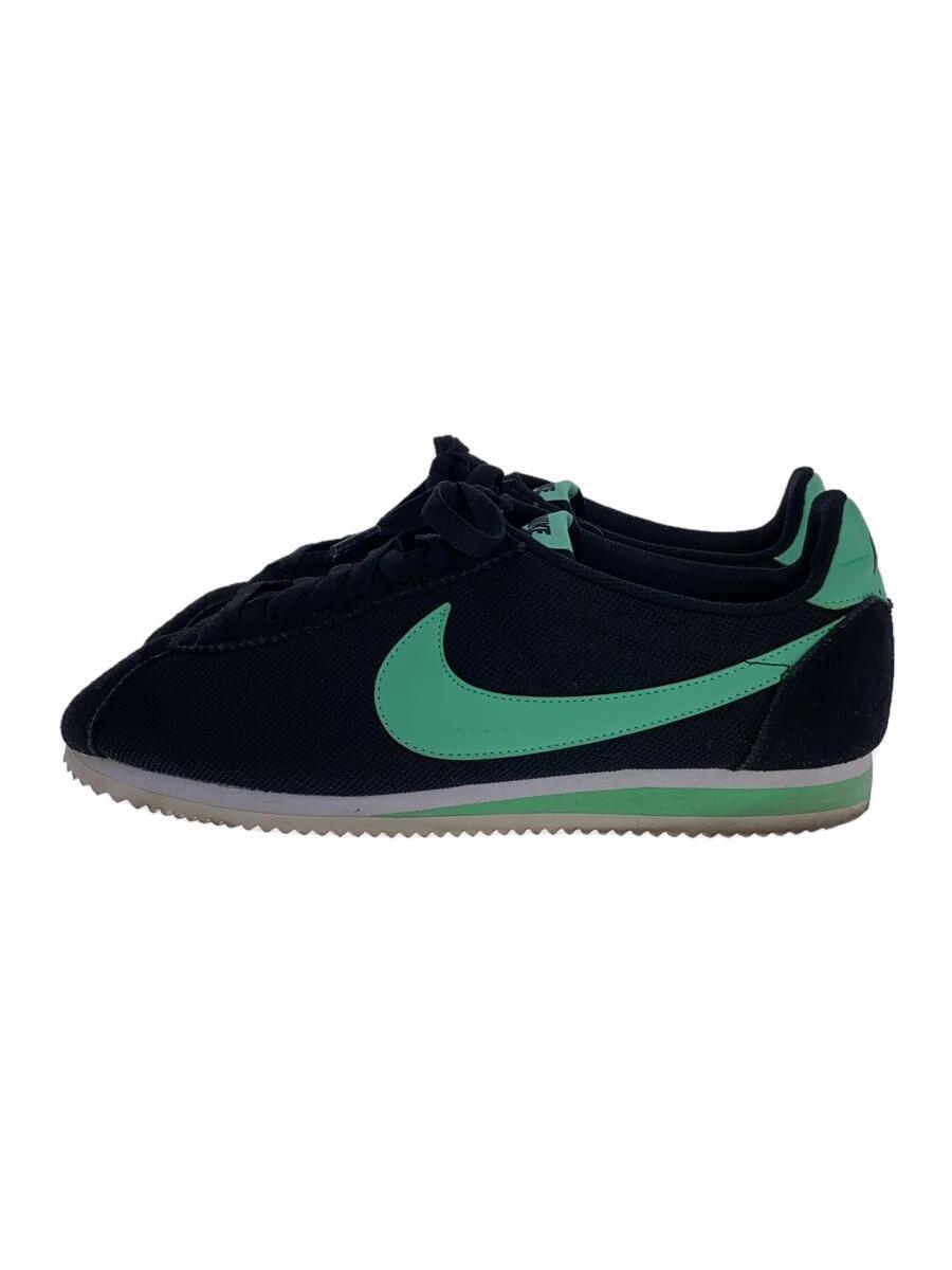 NIKE◆CLASSIC CORTEZ NYLON/クラシックコルテッツナイロン/ブラック/532487-030/27.5cm/_画像1