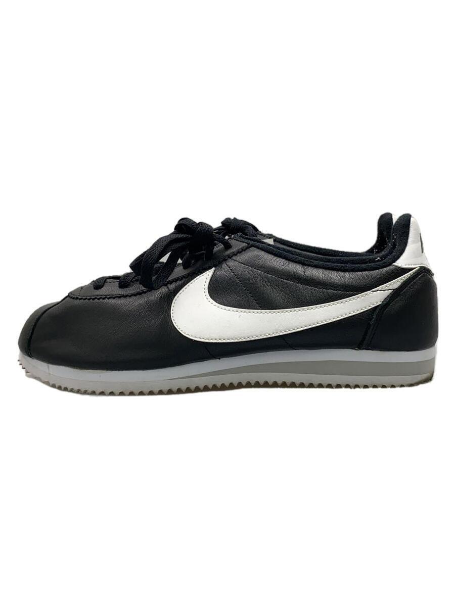 NIKE◆CLASSIC CORTEZ PREMIUM QS/クラシックコルテッツ/ブラック/724262-010/28.5cm_画像1