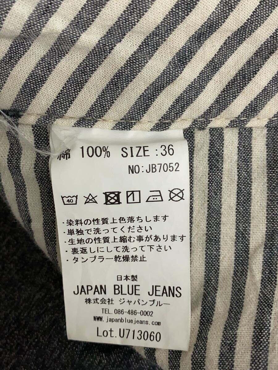 JAPAN BLUE JEANS◆ボトム/36/コットン/GRY/無地/JB7052_画像5