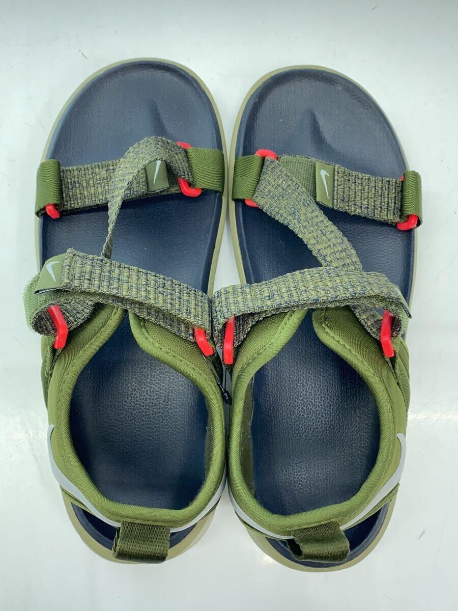 NIKE◆VISTA SANDALS ROUGH/28cm/KHK_画像3