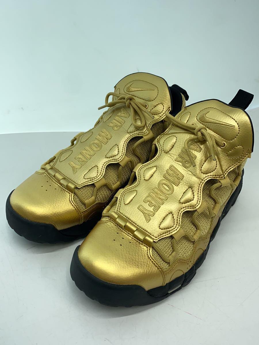 NIKE◆AIR MORE MONEY/エアモアマネー/ゴールド/AJ2998-700/27cm/GLD_画像2