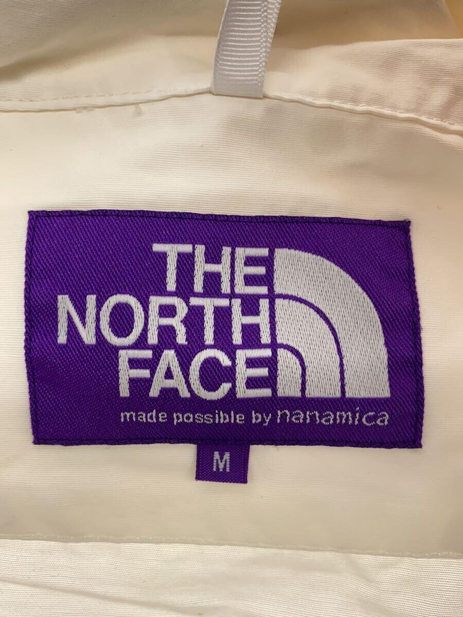 THE NORTH FACE PURPLE LABEL◆MOUNTAIN WIND PARKA_マウンテンウインドパーカー/M/ナイロン/WHT_画像3