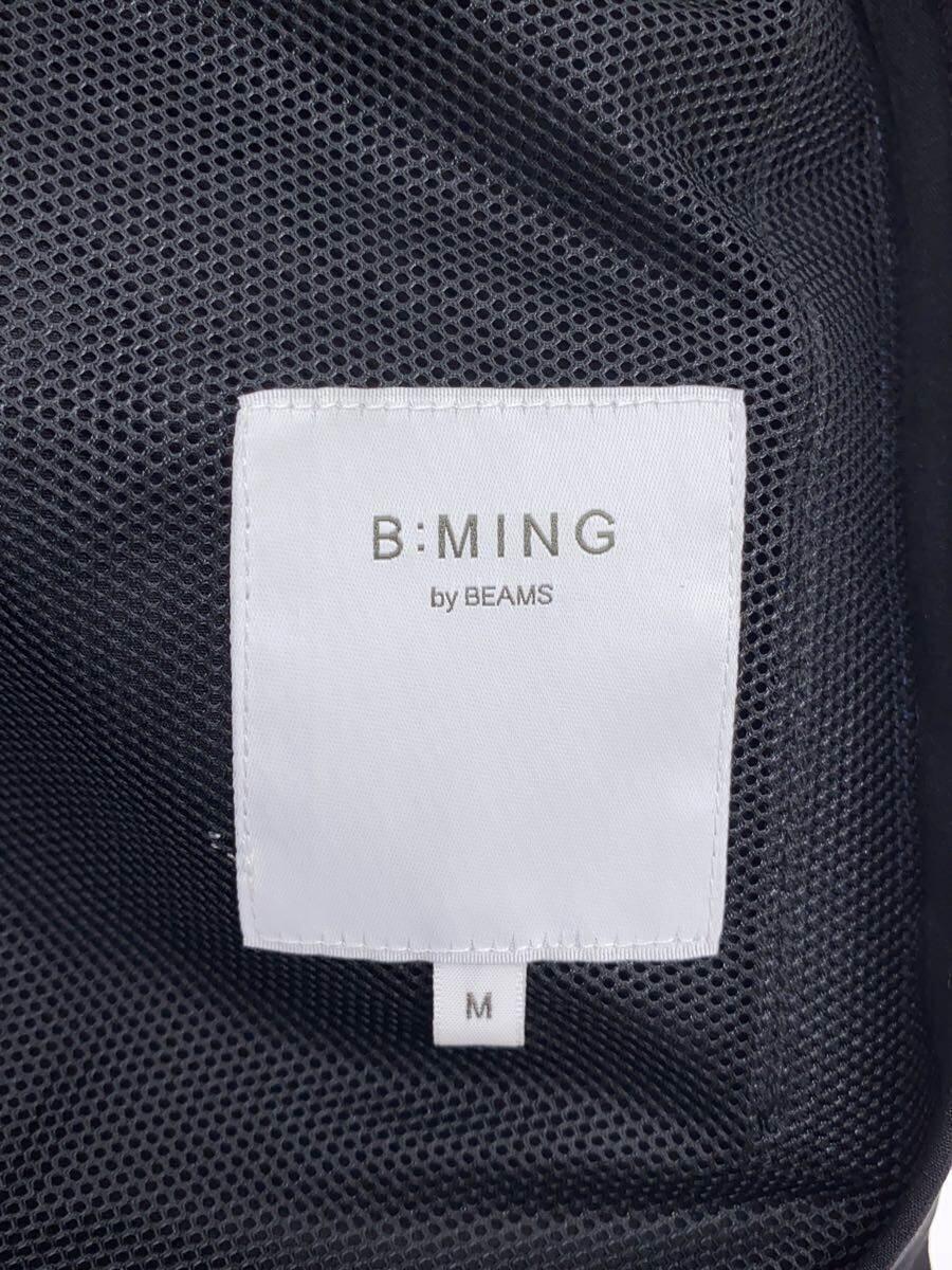 B:MING by BEAMS◆セットアップ/M/ポリエステル/ブラック/無地/92-18-0185-803/ビーミングバイビームス_画像3