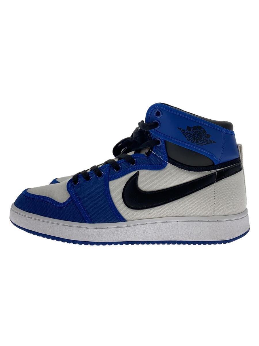 NIKE◆AIR JORDAN 1 KO_エアジョーダン1 ノックアウト/28cm/BLU_画像1