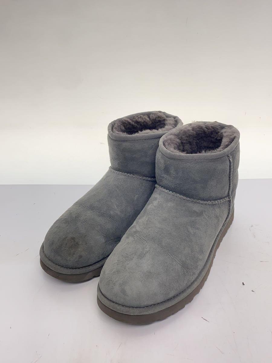 UGG australia◆ブーツ/26cm/GRY/スウェード/F19013DS_画像2