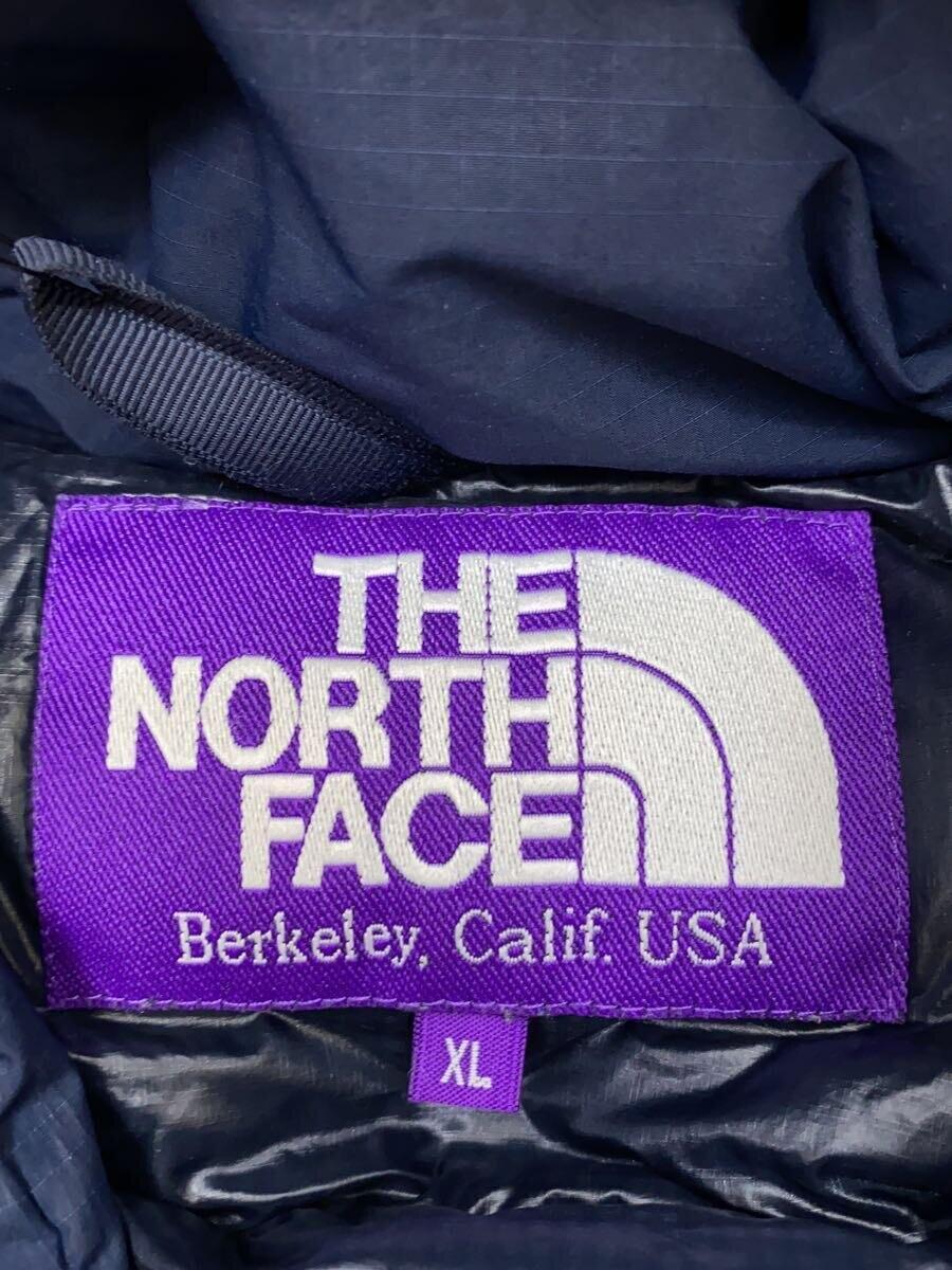 THE NORTH FACE PURPLE LABEL◆VERTICAL MOUNTAIN SHORT DOWN PARKA/XL/ナイロン/NVY/ファー欠品_画像3