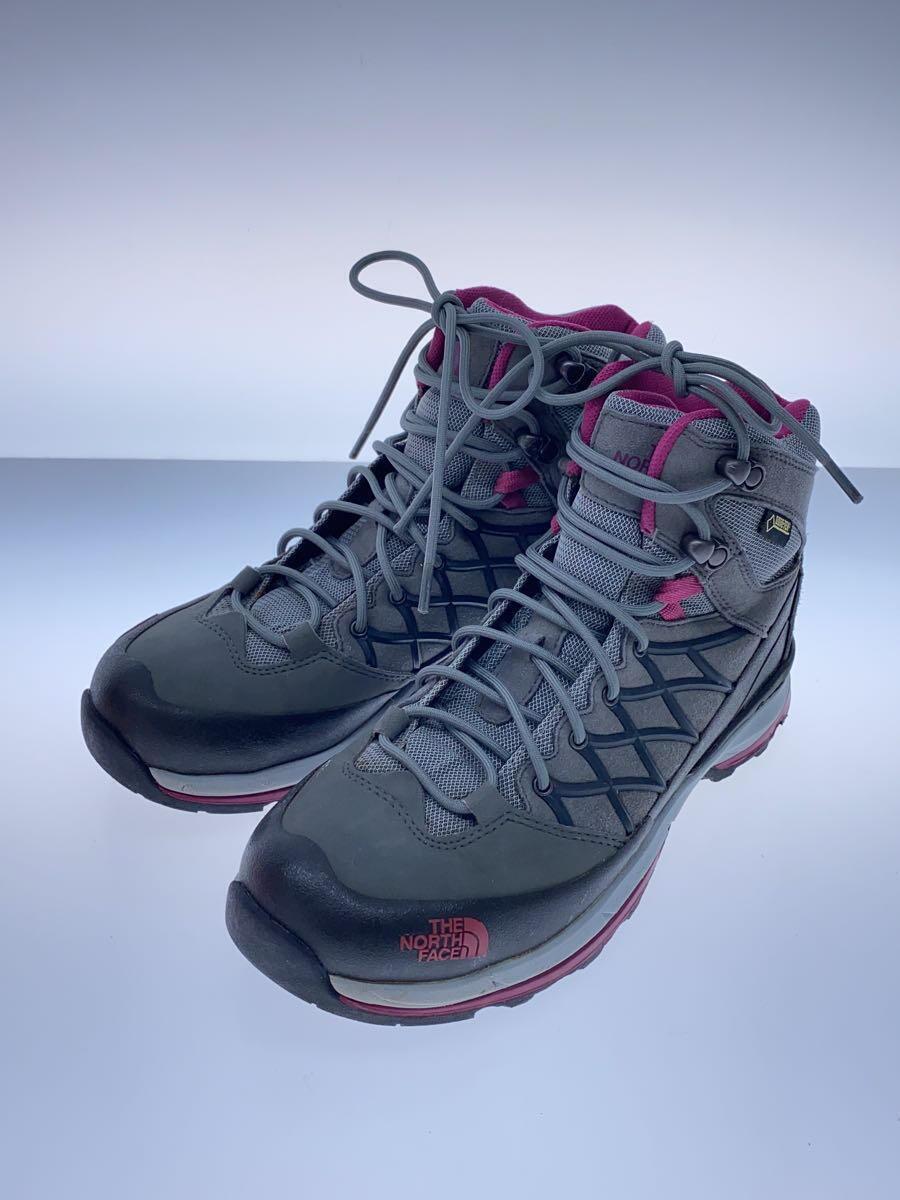 THE NORTH FACE◆トレッキングブーツ/23.5cm/PNK/NFW01426/W Wreck Mid GORE-TEX_画像2