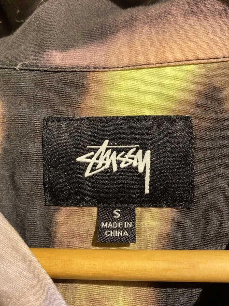 STUSSY◆半袖シャツ/S/コットン/マルチカラー/1110052_画像3