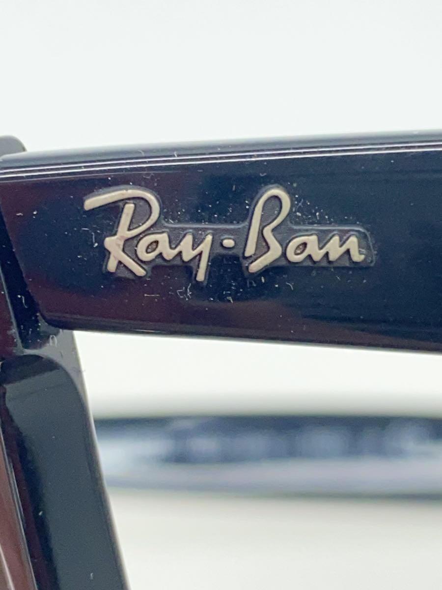 Ray-Ban◆サングラス/ウェリントン/BLK/GRY/メンズ_画像4