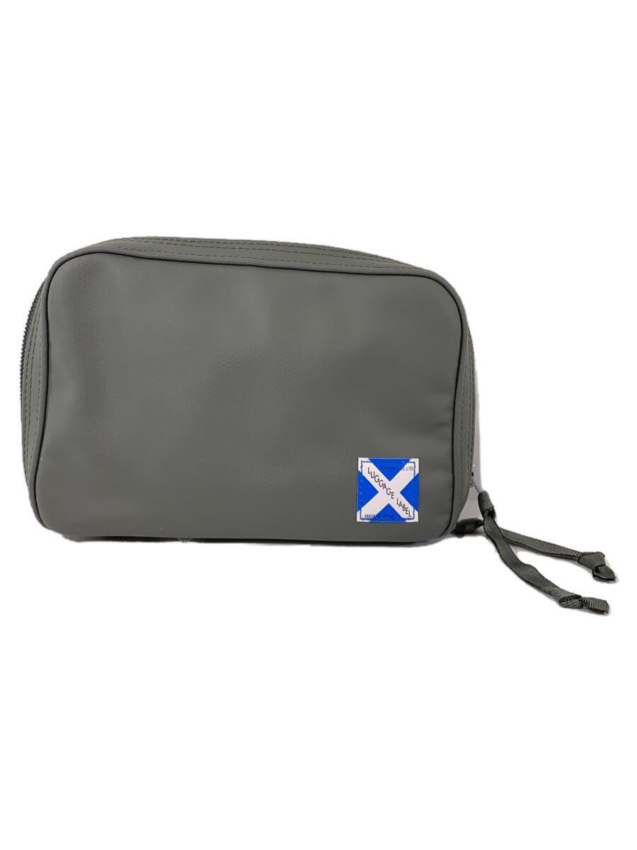 LUGGAGE LABEL* pocketbook case / bag /PVC/ khaki 