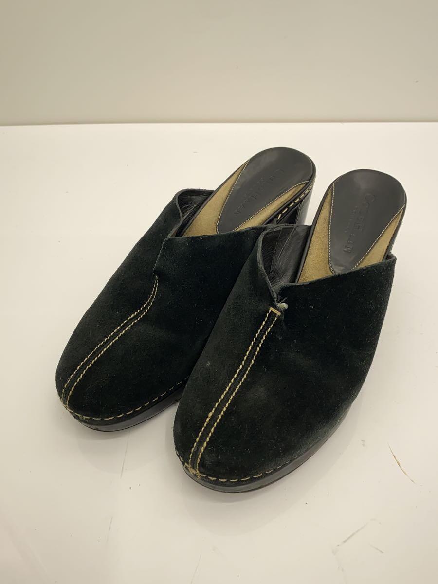 COLE HAAN◆サンダル/23.5cm/BLK/レザー/D13555_画像2