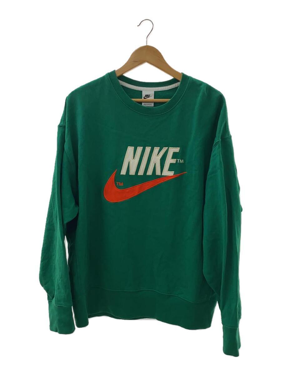 NIKE◆スウェット/XL/コットン/GRN/DO8892-365_画像1