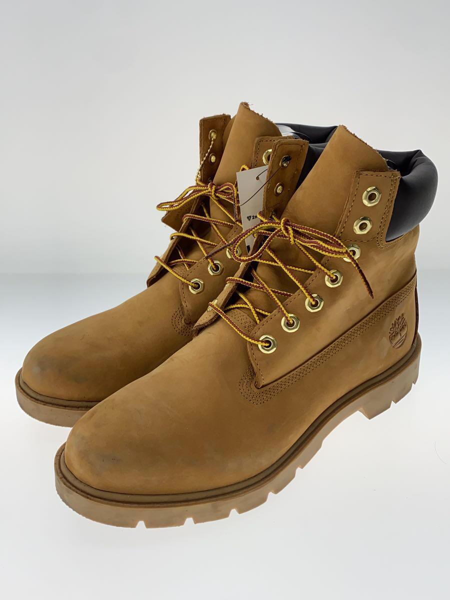 Timberland◆6INCH BASIC BOOT WHEAT/27.5cm/CML/イエローヌバックレザー/18094_画像2