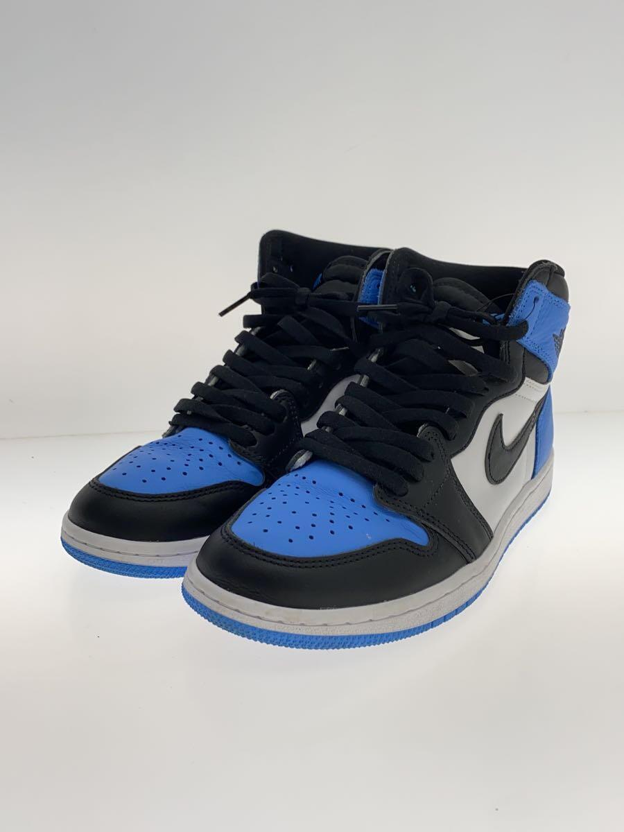 NIKE◆AIR JORDAN 1 RETRO HIGH OG_エア ジョーダン 1 レトロ ハイ オージー/26cm/BL_画像2