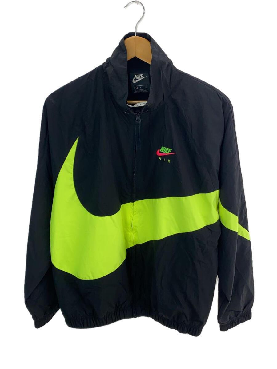 NIKE◆CITY NEON HBR WOVEN JACKET/ナイロンジャケット/S/ナイロン/BLK/CD9262-010_画像1