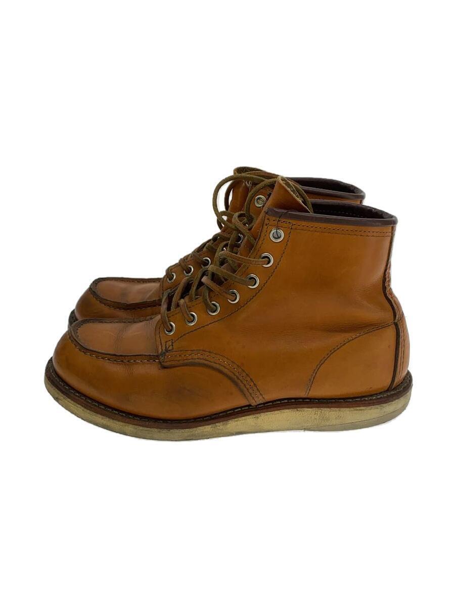 RED WING◆アイリッシュセッター/レースアップブーツ/24.5cm/BRW/レザー/9875_画像1