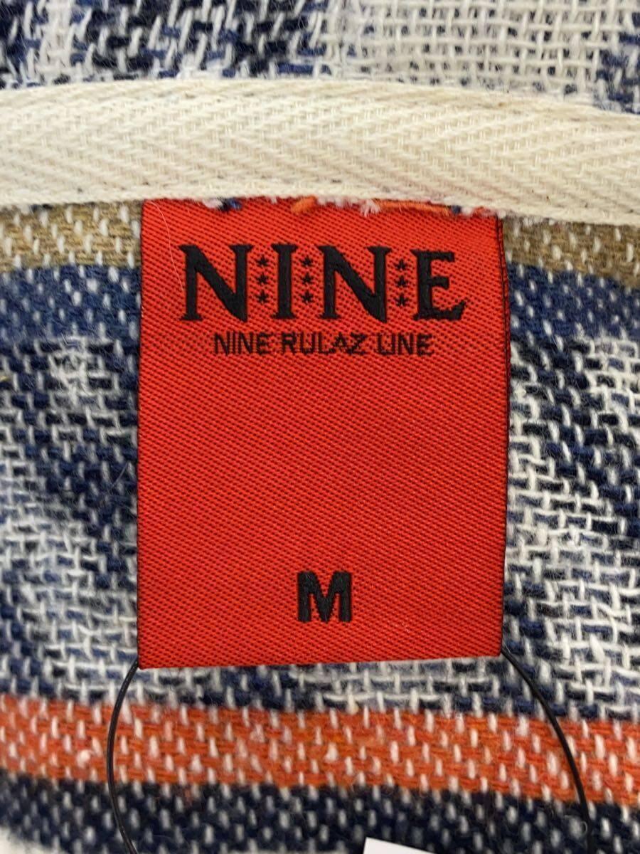 NINE RULAZ LINE◆パーカー/M/ポリエステル/GRY/総柄/NRSS16-010_画像3