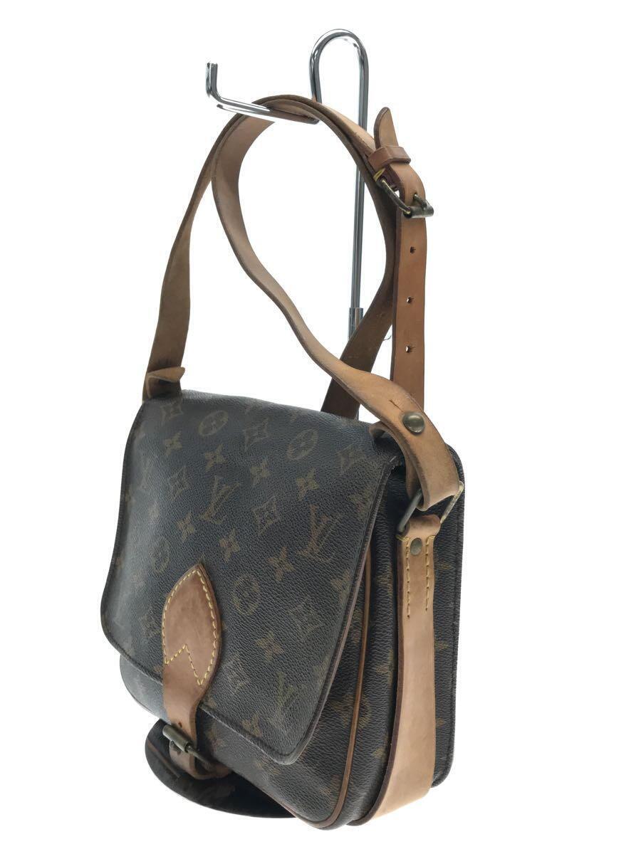 LOUIS VUITTON◆カルトシエール22_モノグラム_BRW/PVC/BRW//_画像2