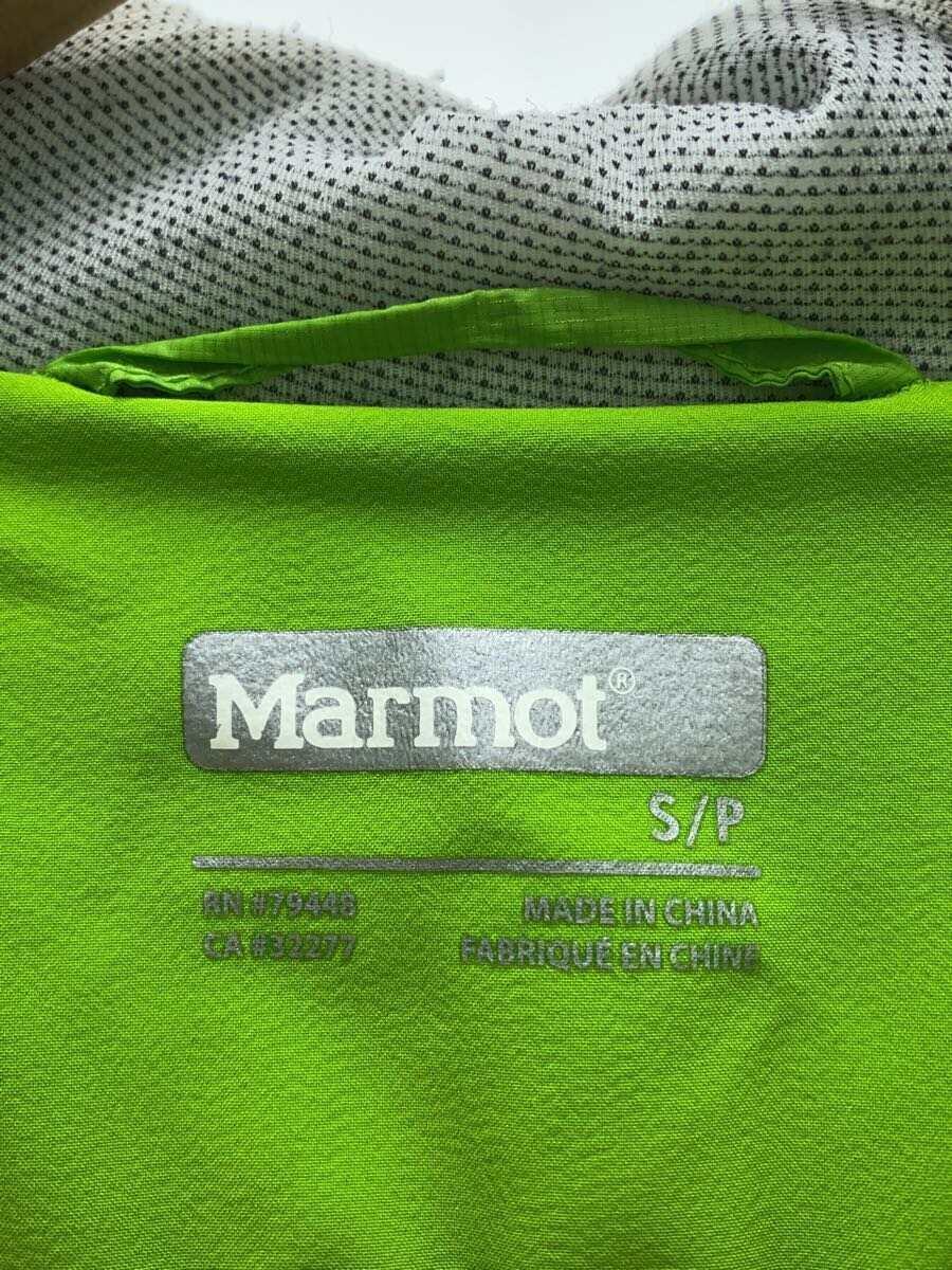 Marmot◆ナイロンジャケット/S/ナイロン/BLU/無地/A73540//_画像3