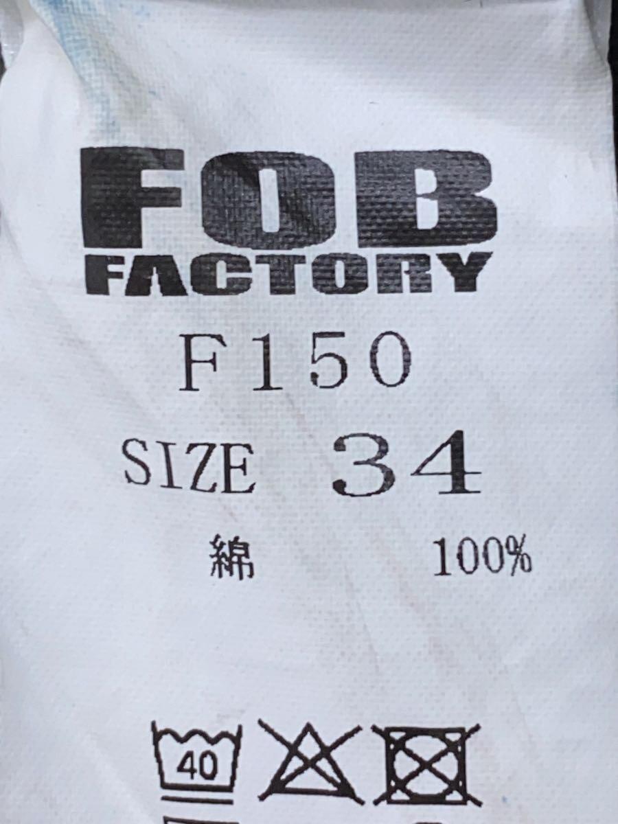 FOB FACTORY◆ボトム/-/コットン/IDG/F150_画像5