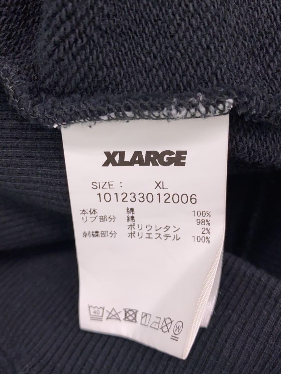 X-LARGE◆23AW/STANDARD/スタンダードロゴクルーネック/スウェット/XL/BLK/101233012006_画像4