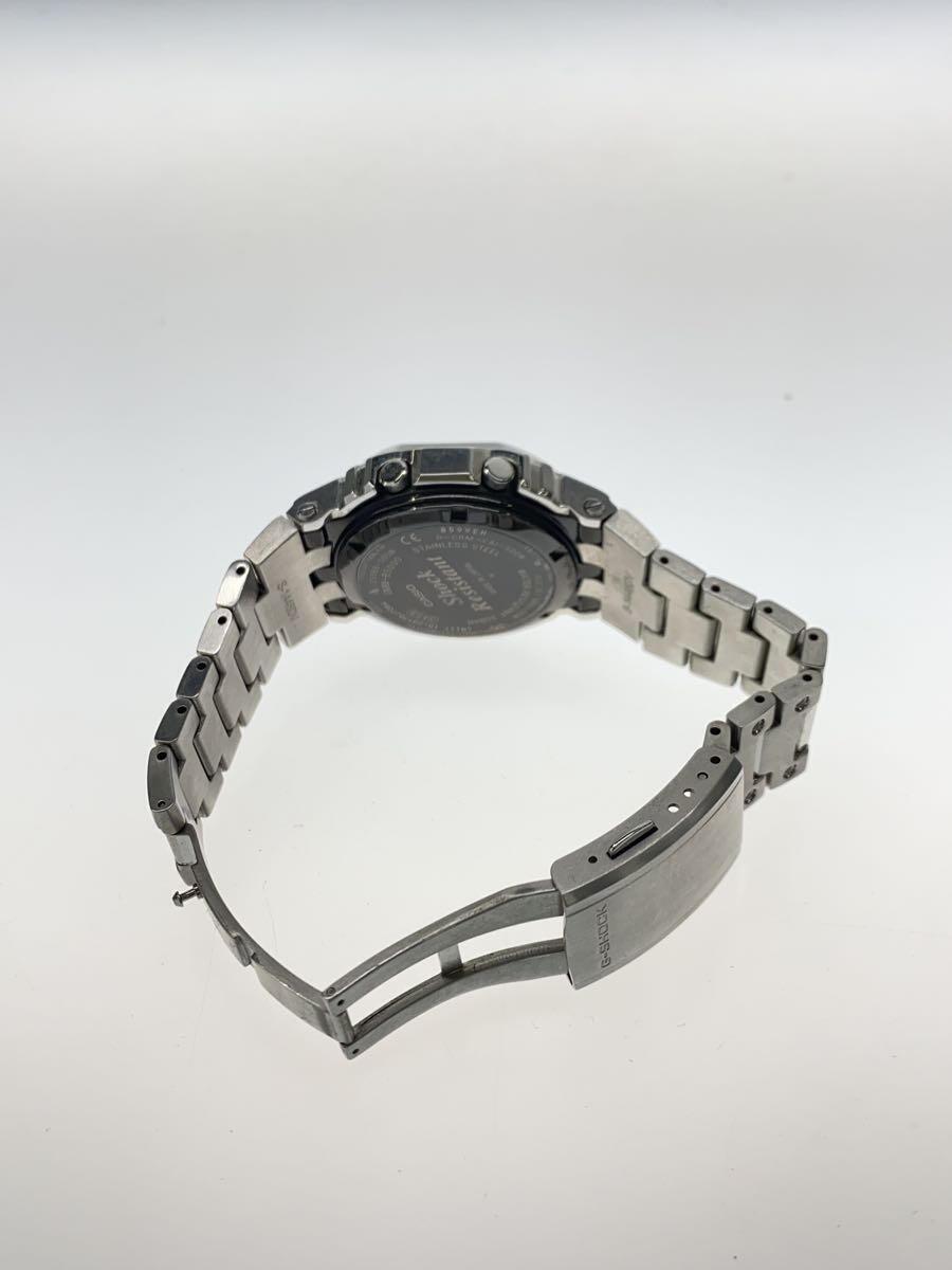 CASIO◆ソーラー腕時計・G-SHOCK/デジタル/ステンレス/SLV/SLV/GMW-B5000D-1JF_画像4