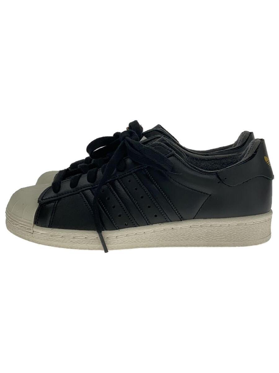 adidas◆SUPERSTAR 82_スーパースター 82/26.5cm/BLK/レザー//_画像1