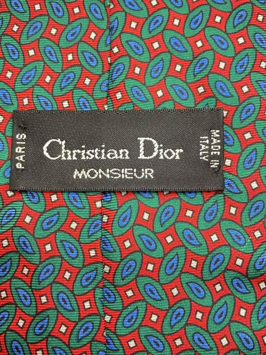 Christian Dior◆ネクタイ/-/マルチカラー/総柄/メンズ//_画像3