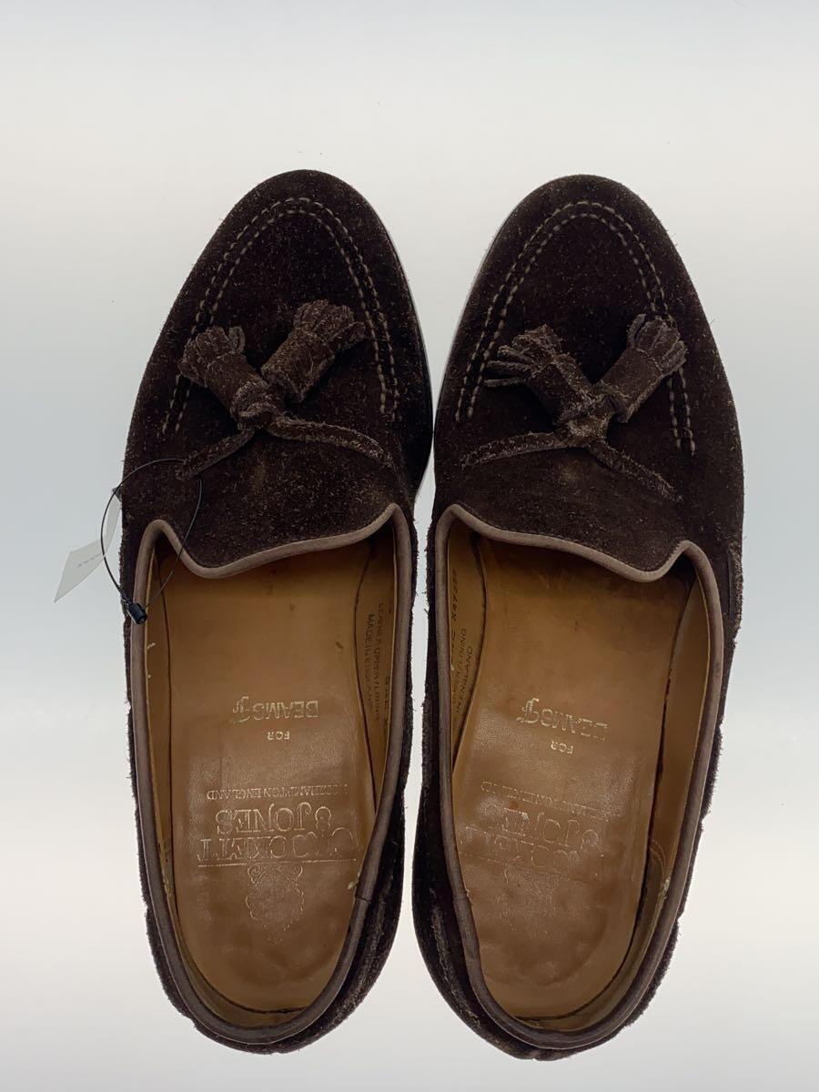 CROCKETT&JONES◆ドレスシューズ/CAVENDISH 3/ブラウン/スウェード/6212//_画像3