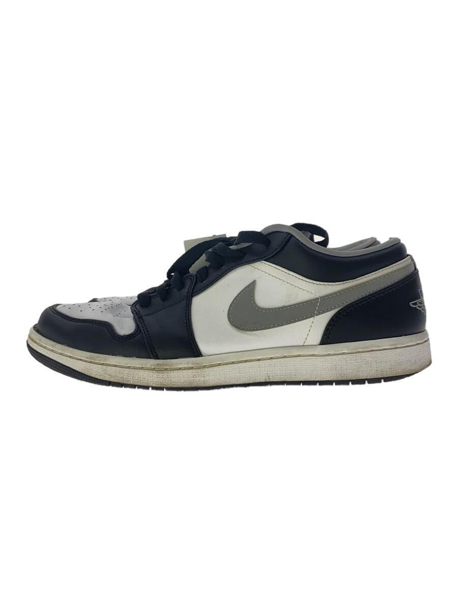 NIKE◆AIR JORDAN 1 LOW_エアジョーダン 1 ロー/28.5cm/BLK_画像1